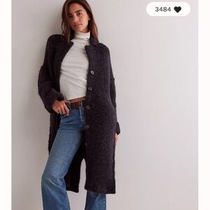 NWT We The Free - Free People - Lara Sweater Jacket Sweater Coat Size Small